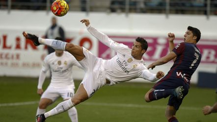 Real Madrid pakt de winst bij Eibar