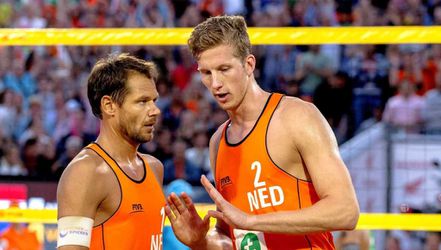 Nederlandse beachvolleyballers ronde verder