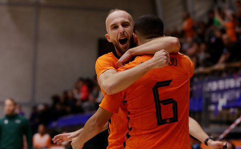 Zaalvoetballers winnen nipt van Kosovo in WK-kwalificatie-duel