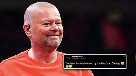 📸 | Jarige Raymond van Barneveld maakt met briljante tweet gehakt van Wayne Mardle