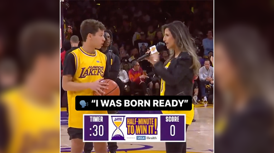 🎥 | Fail! Jochie doet stoer tijdens basketbalchallenge, maar mist uiteindelijk z'n enige schot