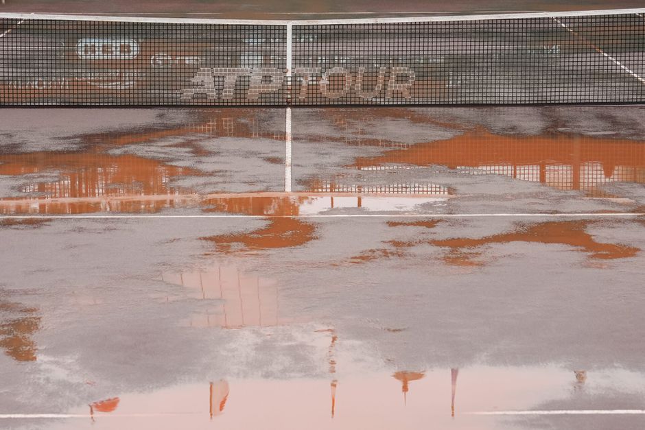 Tennistoernooi Houston valt compleet in het water: nog 2 dagen voor 4(!) rondes