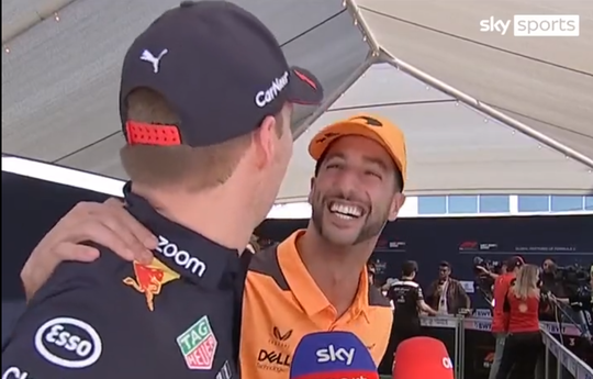 🎥 | Ricciardo grapt met Verstappen: '2 keer wereldkampioen, maar je kan nog niet eens een baard laten staan'