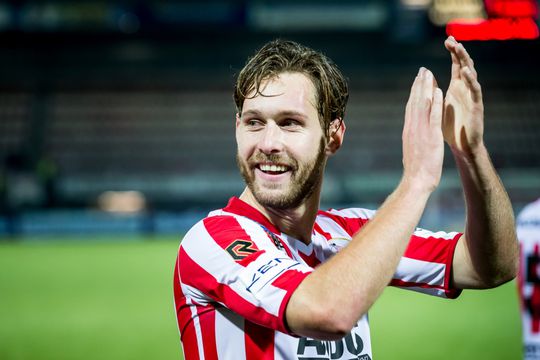 27-jarige Verhaar is pas 2 jaar prof: 'Ik wil nog naar de Eredivisie'
