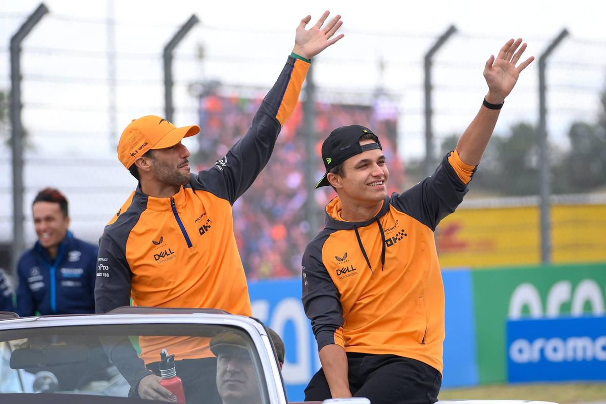 Lando Norris heeft geen sympathie voor ploeggenoot: 'Dat hoeft niet als je niet presteert'