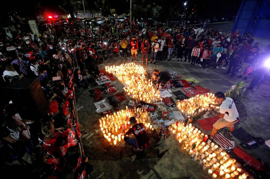 14 arrestaties na de voetbalrellen in Mexico