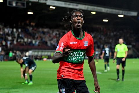 Gouden wissel Cissoko zorgt toch nog voor puntje voor huppelend NEC tegen FC Groningen
