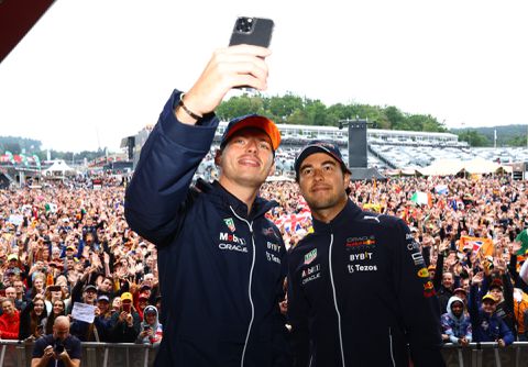 Max Verstappen bewondert fans op Spa: 'Ik zou dat zelf nooit doen'