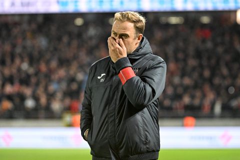 Duel der Nederlandse coaches in België levert geen winnaar op