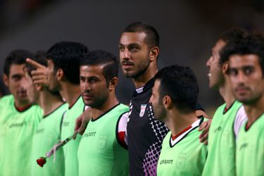 Iraanse voetballer draagt 'SquarePants' en wordt half jaar geschorst