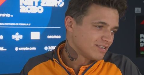 🎥| Lando Norris onder de tattoos: 'Potje darts verloren van Ricciardo'
