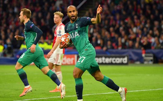 Lucas Moura zet Tottenham Hotspur binnen 'no time' op gelijke hoogte: 2-2 (video)