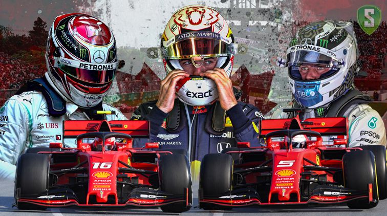 Teruglezen: Een slippertje van Vettel zorgt voor een nieuwe Mercedes-zege
