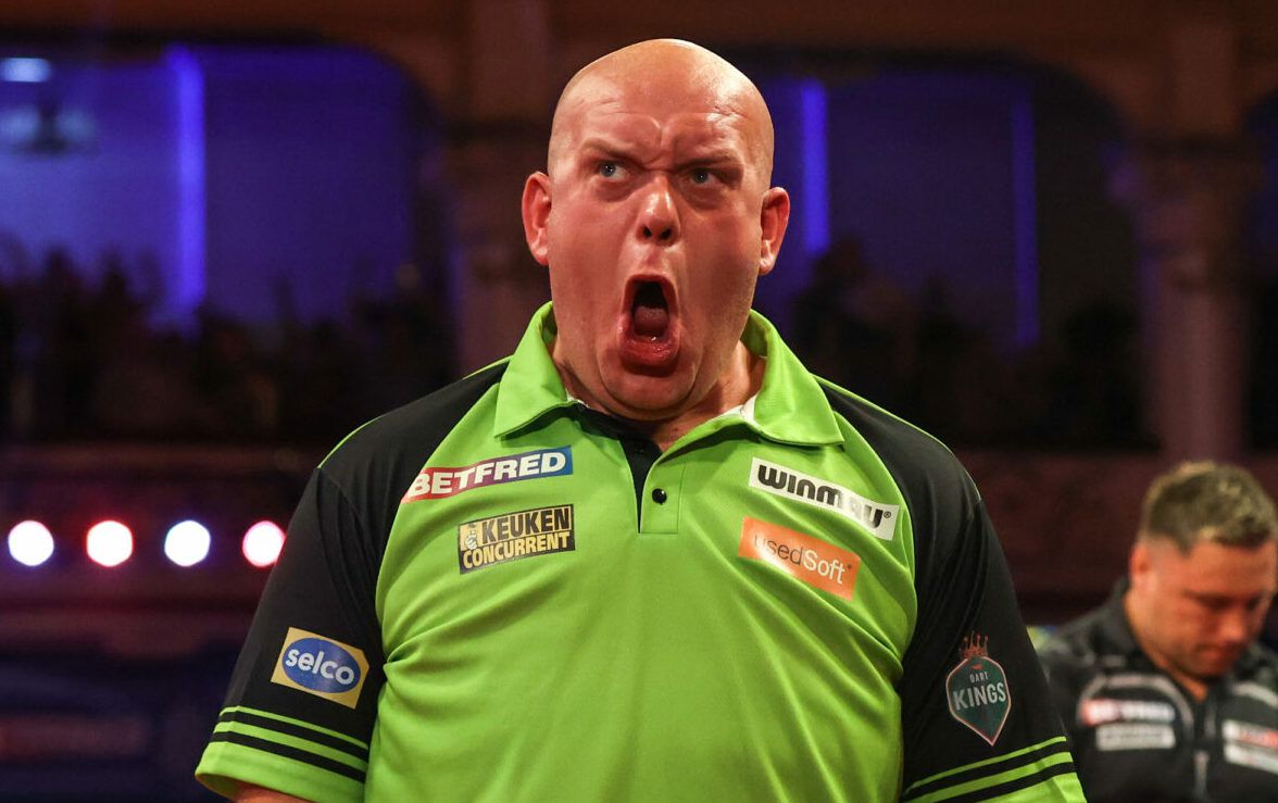 Loting Belgian Darts Open: Van Gerwen start tegen West of Huybrechts