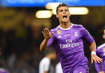Ronaldo opent de score voor Real in de Champions League-finale (video)