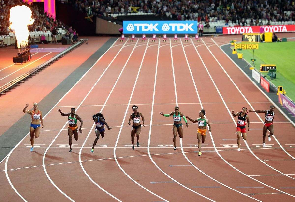 Check hier hoe Schippers naar het brons op de 100 meter sprintte (video)