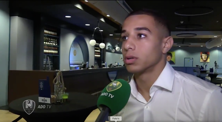 ADO-aanwinst Ould-Chikh gemotiveerd: 'Wil laten zien dat ik niet zo ben' (video)