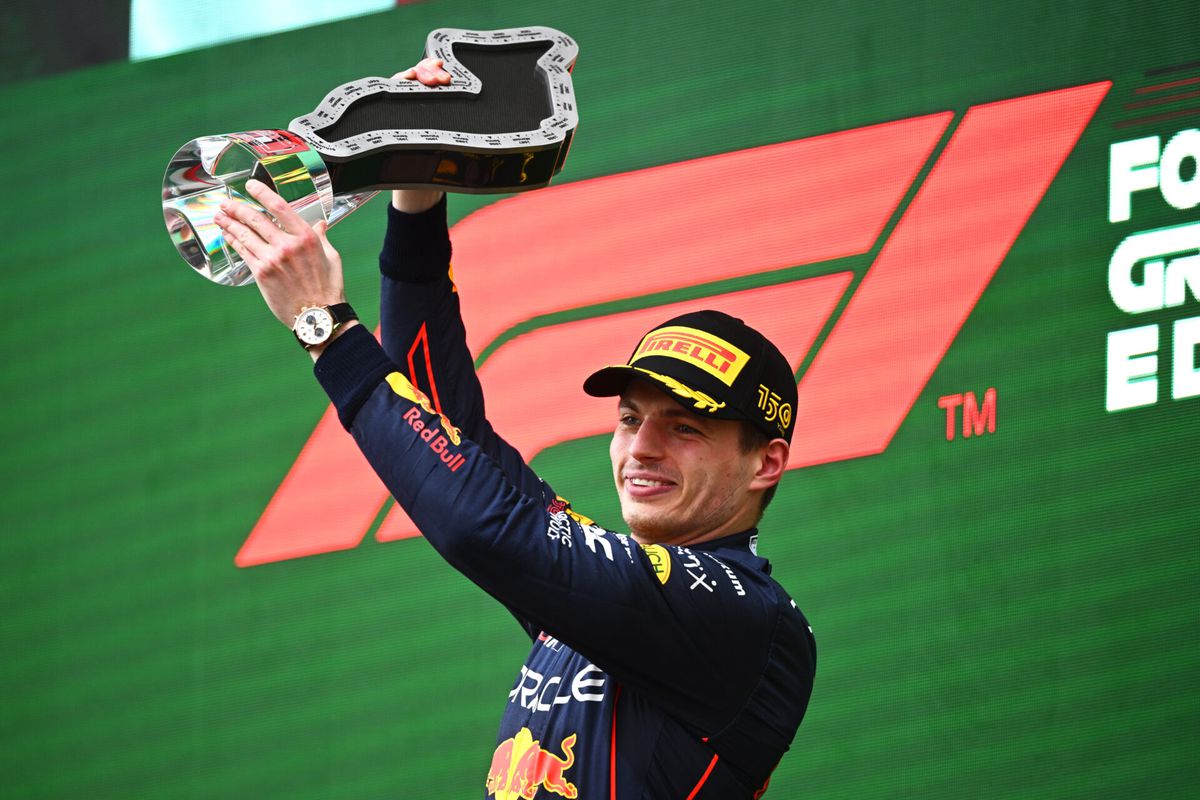 Max Verstappen sleept recordaantal F1-punten binnen bij Grand Prix van Emilia-Romagna