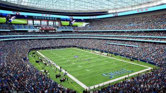 📸 | Tennessee Titans presenteert plannen voor gigantisch nieuw stadion