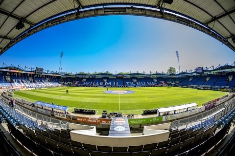 De opstellingen van Willem II en Vitesse