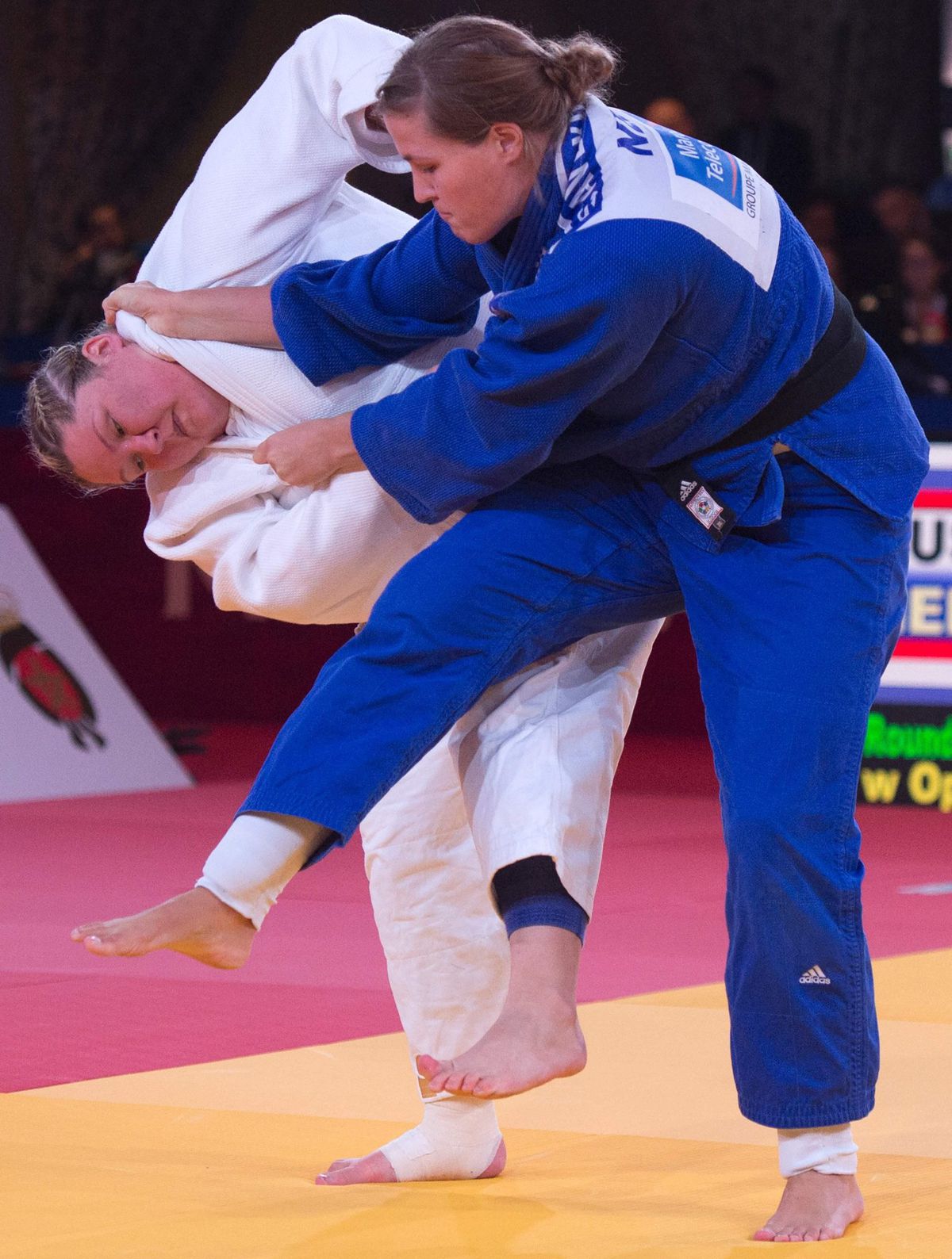 Judoka Tessie Savelkouls mag alleen nog strijden om brons in WK open klasse