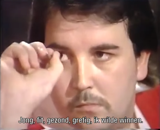 1990: Het eerste WK darts van Phil Taylor (video)