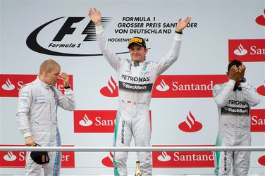 Rosberg: 'Alleen mijn trouwdag was mooier'