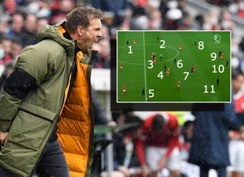 Bayern München lijkt weg te komen met half minuutje spelen met 12 man