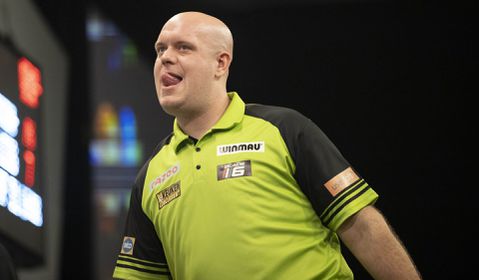 Halve finale eindstation voor Michael van Gerwen op Players Championship 3
