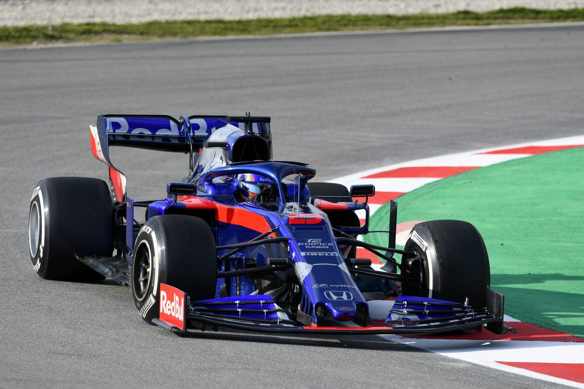 Toro Rosso vliegt weer over circuit, meeste rondjes in ochtend voor Leclerc (video)