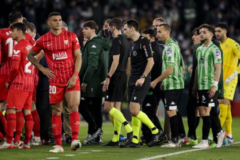 Restant Real Betis-Sevilla wordt 'gewoon' gespeeld zondag ondanks dat Sevilla niet wil