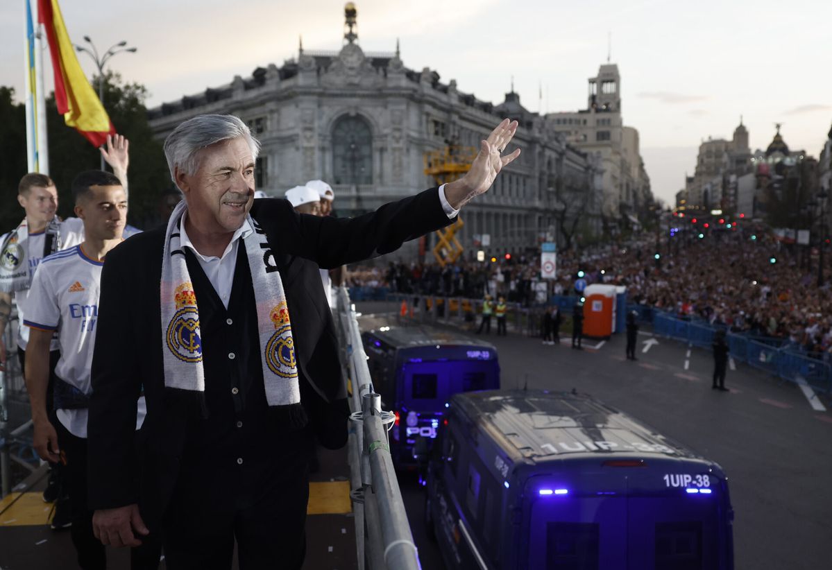 Carlo Ancelotti laat carrièrekeuzes doorschemeren: 'Na Real is het waarschijnlijk klaar'