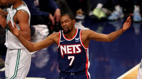 Kevin Durant eist uitleg van 2K Sports na rating van 96: 'Ben ik geen 99!?'