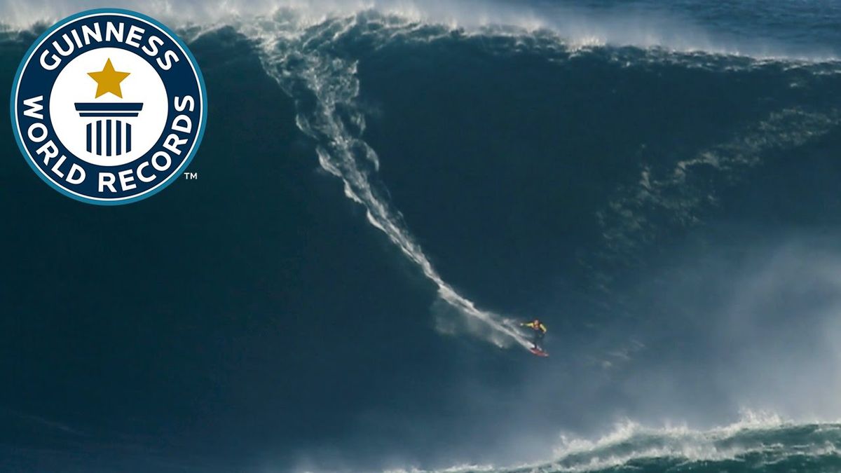 Dit MOET je zien! Surfer pakt hoogste golf ooit (video)