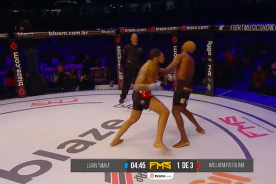 🎥 | Inpakken en wegwezen: Luan Santiago beukt William Macario al na 20 (!) seconden KO