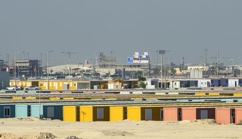 📸 | Cabines voor 200 euro per nacht: zo ziet de fan village eruit in Qatar tijdens het WK