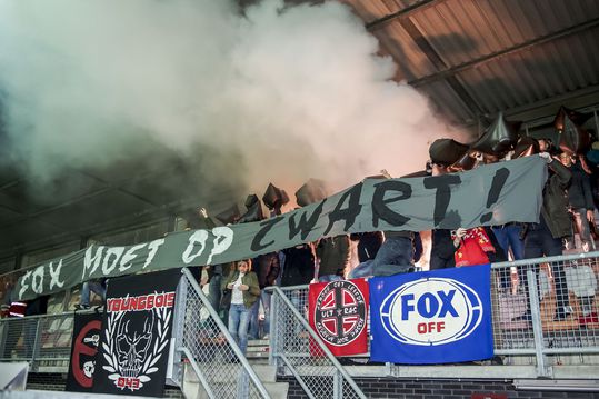 Sparta - MVV gestaakt na protest tegen Fox Sports