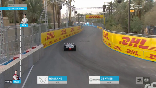 🎥 | Nieuwe opzet Formule E met Nyck de Vries: winst in kwartfinales kwalificatie, ronde later onderuit