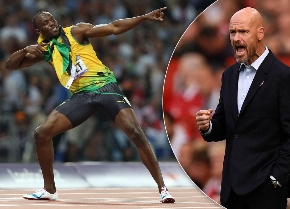 Manchester United-fan Usain Bolt dolblij met Erik ten Hag: 'Weer leuk om voor United te zijn'