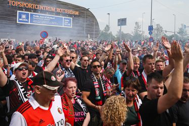 🎥 | Check hier het feestje in Rotterdam vóór de wedstrijd van Feyenoord