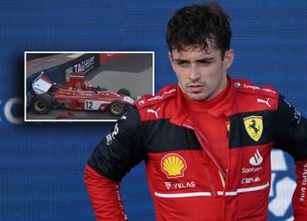 😳 | Leclercs vloek van Monaco: hij crasht de legendarische Ferrari van Lauda