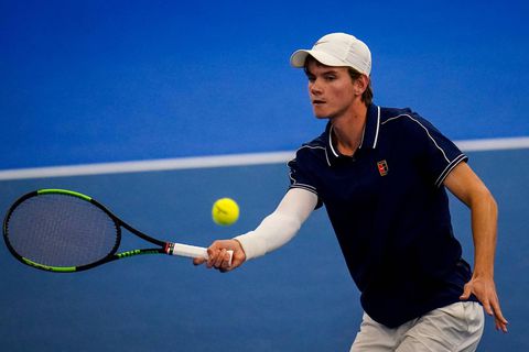 Zoon van Richard Krajicek strandt in kwartfinale challengertoernooi in Amersfoort