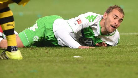 Bas Dost basisplaats kwijt bij Wolfsburg