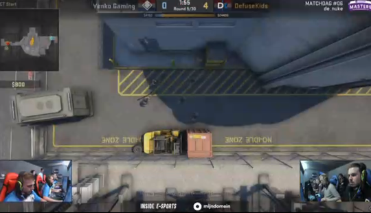 Livestream: MijnDomein Masters Counter Strike tussen Defusekids en Veto