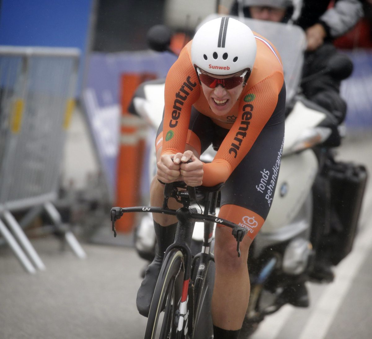 Ellen van Dijk de allerbeste in proloog van Ronde van Noorwegen