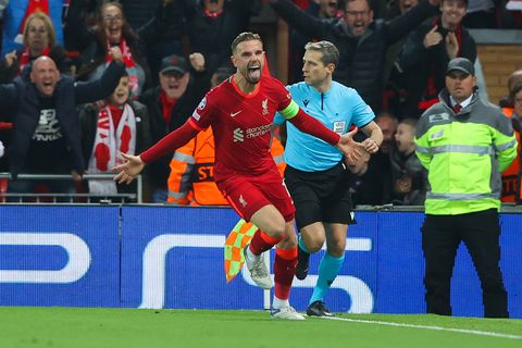 Jordan Henderson over lucky openingsgoal: 'Was maar een beetje geluk, hadden we wel nodig'