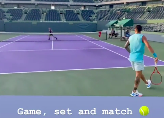 🎥 | Paulo Dybala verslaat Inter-aanvaller Joaquín Correa tijdens potje tennis