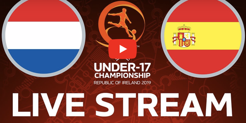 LIVE: bekijk hier de zenuwslopende slotfase van Nederland U17 vs Spanje U17 (video)