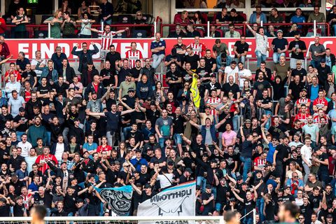 PSV kan veiligheid niet garanderen in Philips Stadion: uitvak blijft voorlopig halfleeg