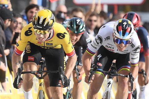Evenepoel vs. Roglic: 3e slag in Catalonië is voor de Belg